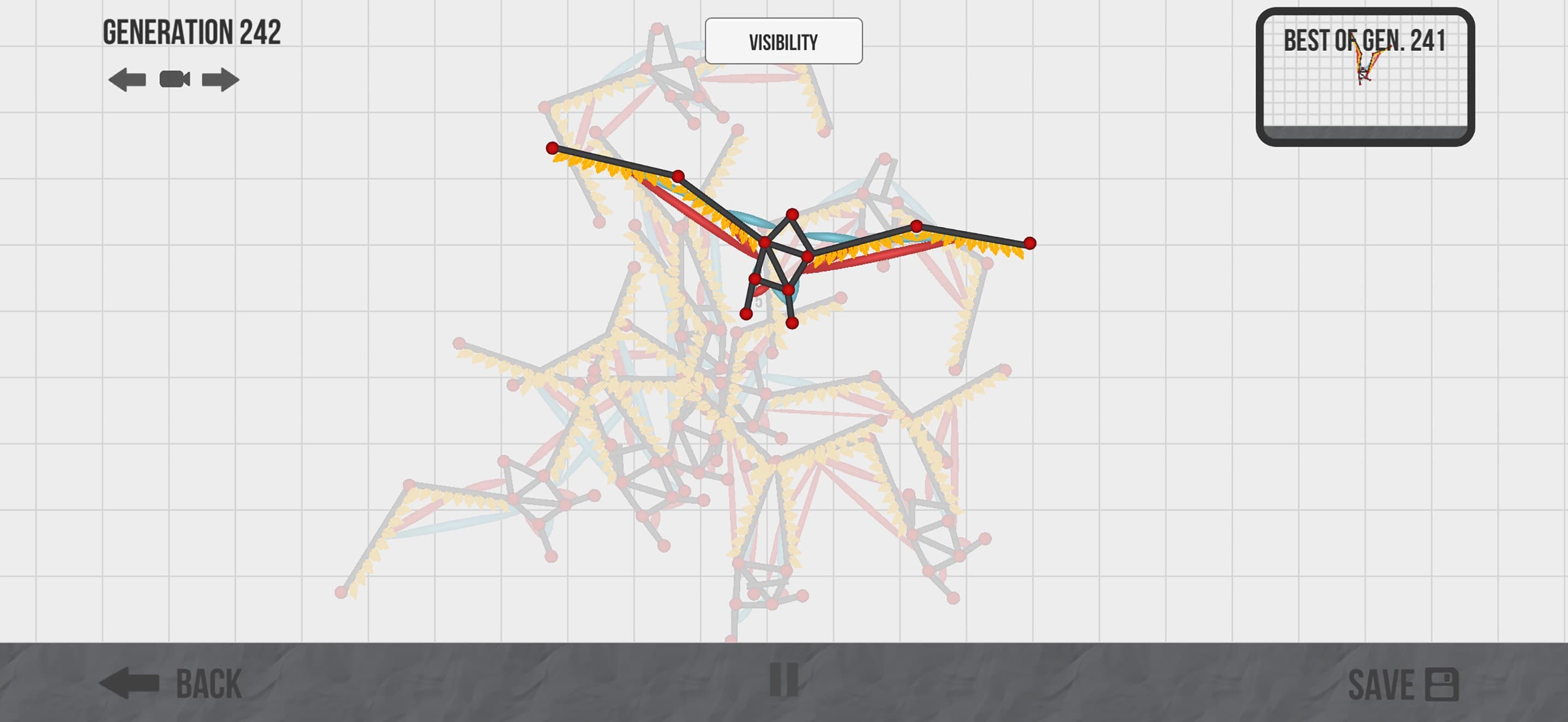 Evolution - Learning Creatures screenshot 6 - screenshot