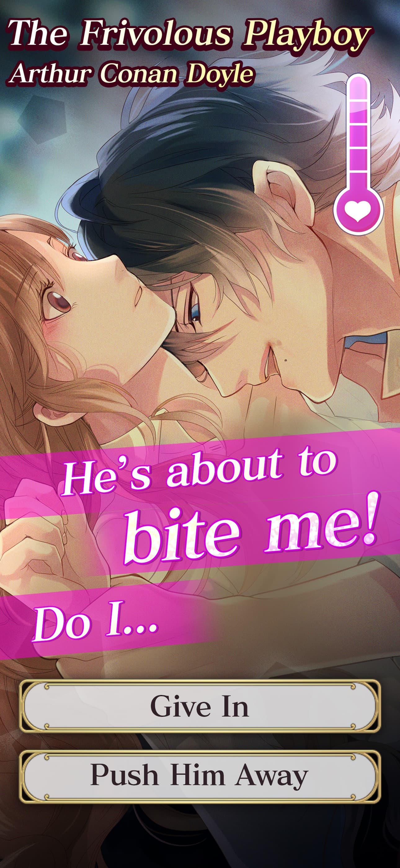 Ikemen Vampire Otome Gam‪e screenshot 1 - screenshot