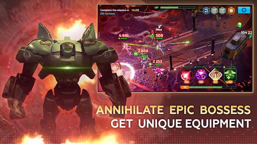 Mech vs Aliens: War Robots RPG screenshot 21 - screenshot