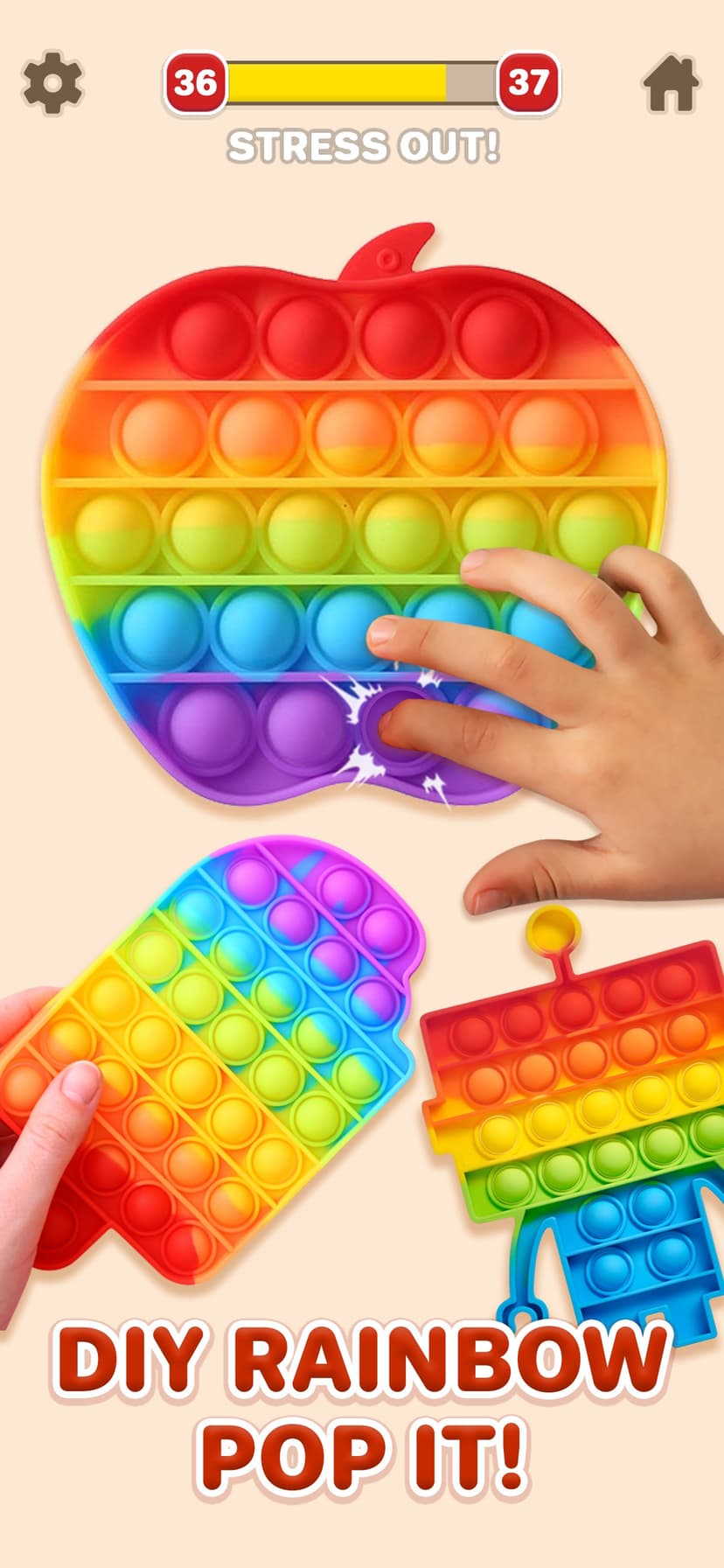 Pop It Fidget Toy 3D - DIY Pop screenshot 4 - screenshot