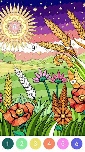 Tangle Color by Number Book screenshot 5 - screenshot