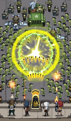 Zombie War Idle Defense Game screenshot 7 - screenshot