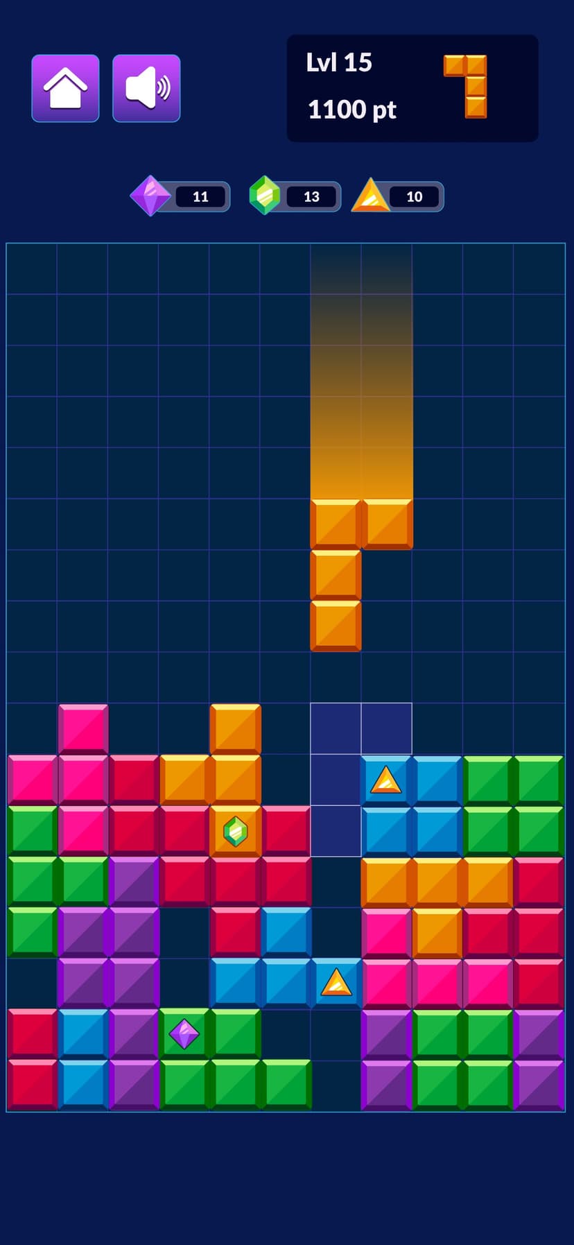 Block Puzzle: blast the square screenshot 2 - screenshot