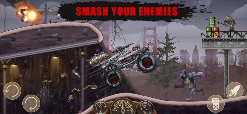 Zombie Hill Racing: Earn Climb screenshot 2 - screenshot
