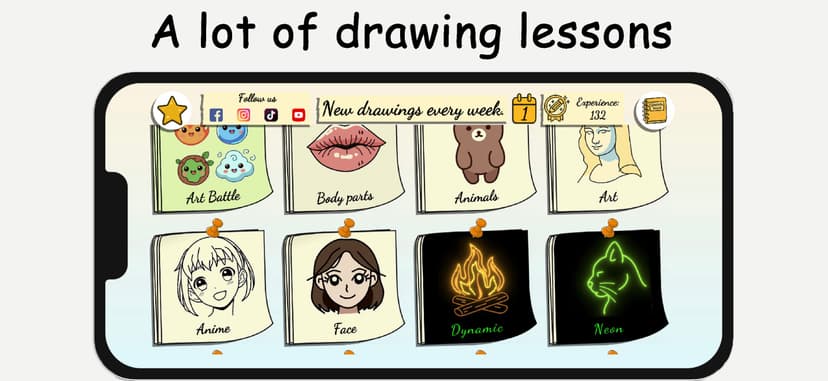 ArtLoop: How To Draw Lessons screenshot 6 - screenshot
