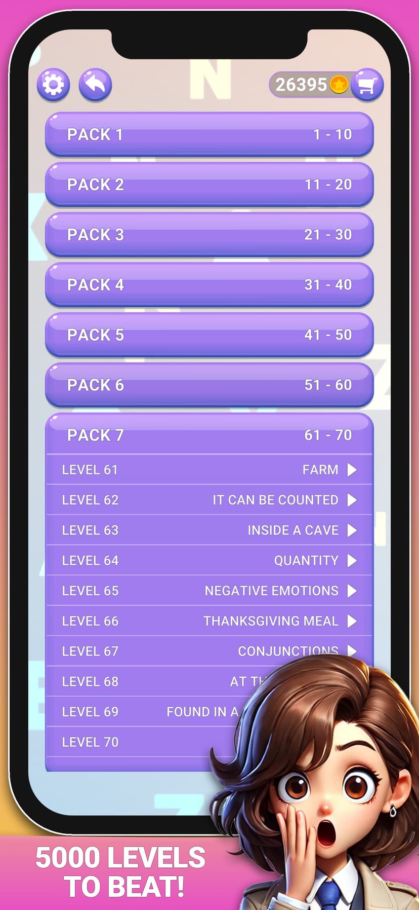 Word Search: Blocks Puzzle screenshot 3 - screenshot