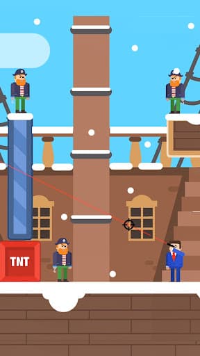 Mr Bullet - Spy Puzzles screenshot 4 - screenshot