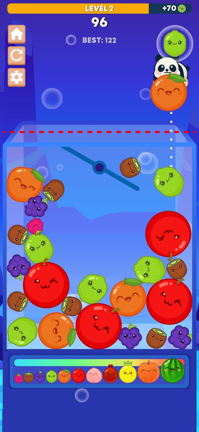 Watermelon Game: Panda Merge screenshot 5 - screenshot
