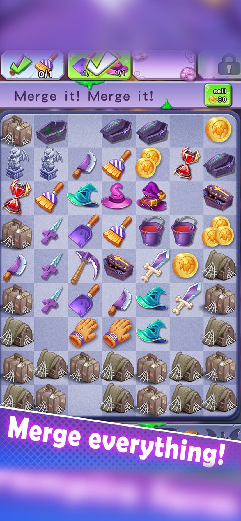 Spookyville - Merge Game screenshot 3 - screenshot
