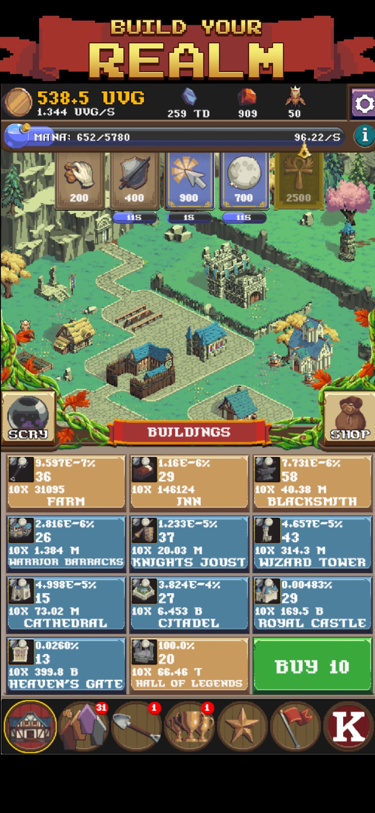 Realm Grinder screenshot 2 - screenshot