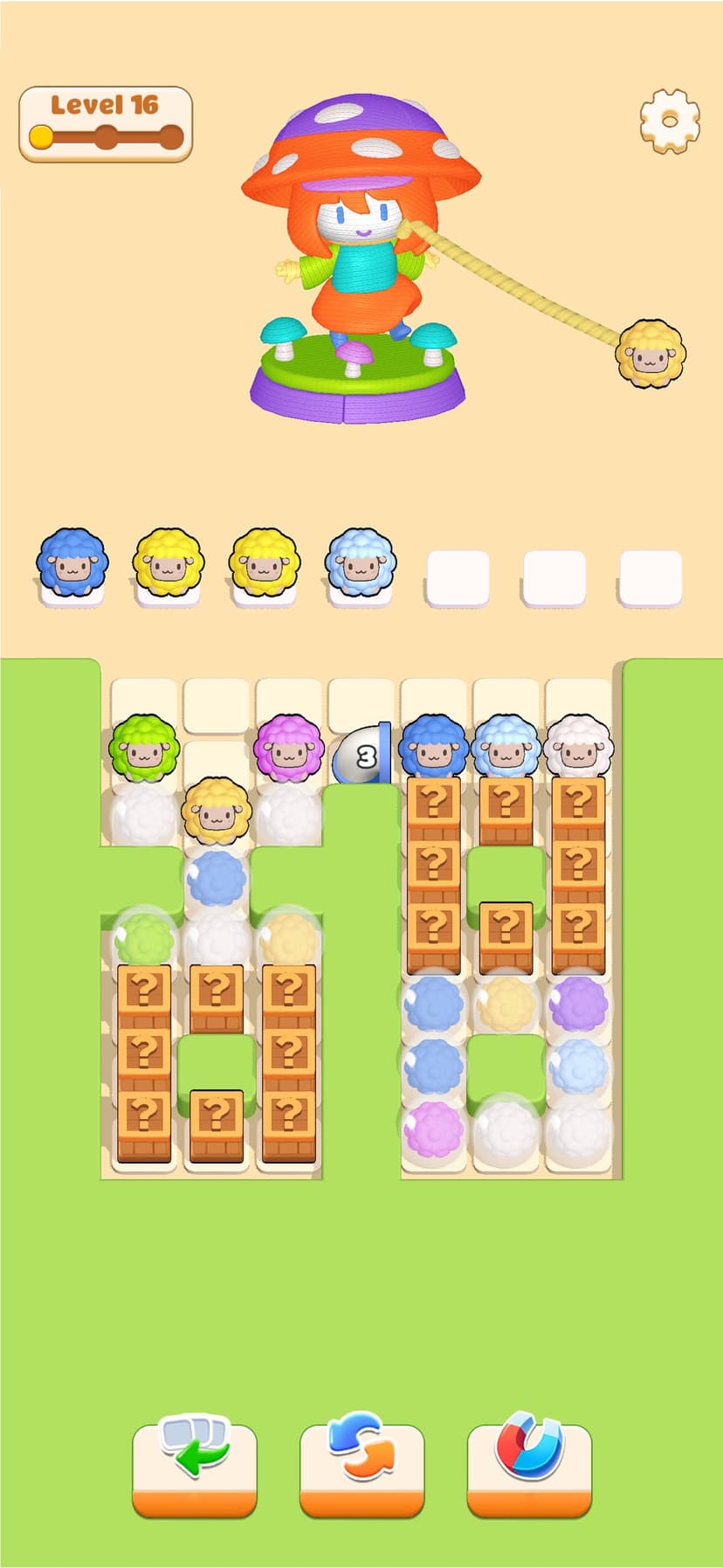 Wool Out 3D - Knitting Games screenshot 4 - screenshot