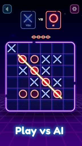 Tic Tac Toe - 2 Player XO screenshot 3 - screenshot