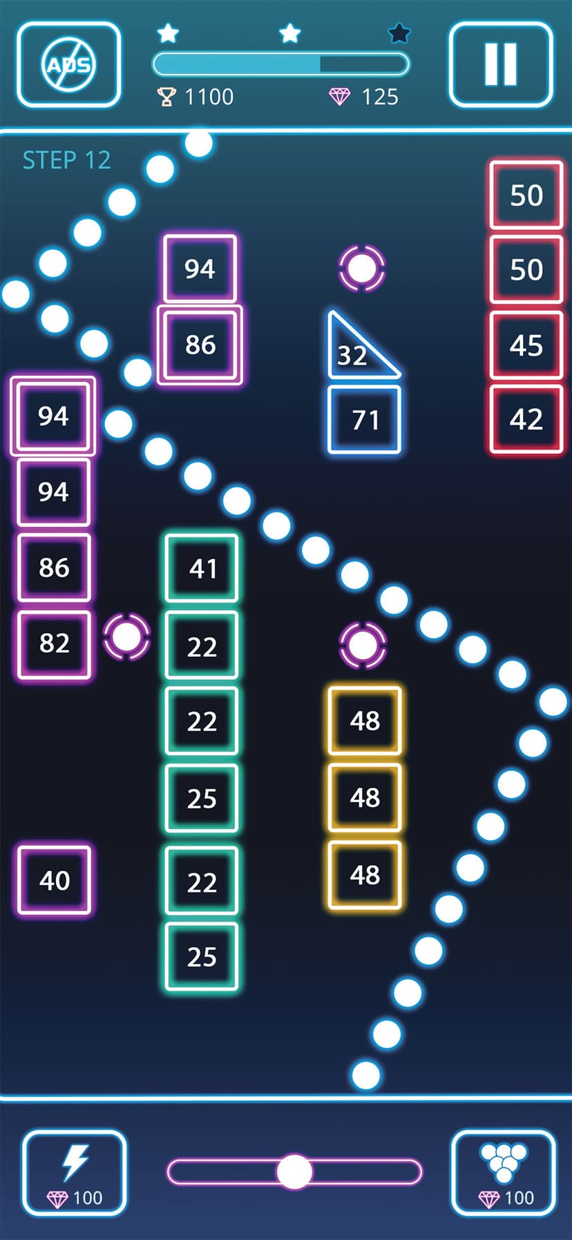 Bricks Breaker: Deluxe Crusher screenshot 2 - screenshot