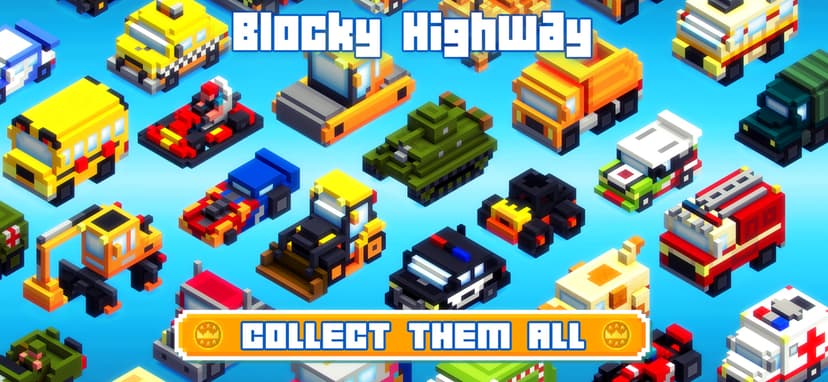 Blocky Highway screenshot 3 - screenshot