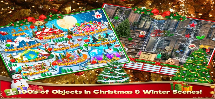 Hidden Object Christmas Puzzle screenshot 3 - screenshot