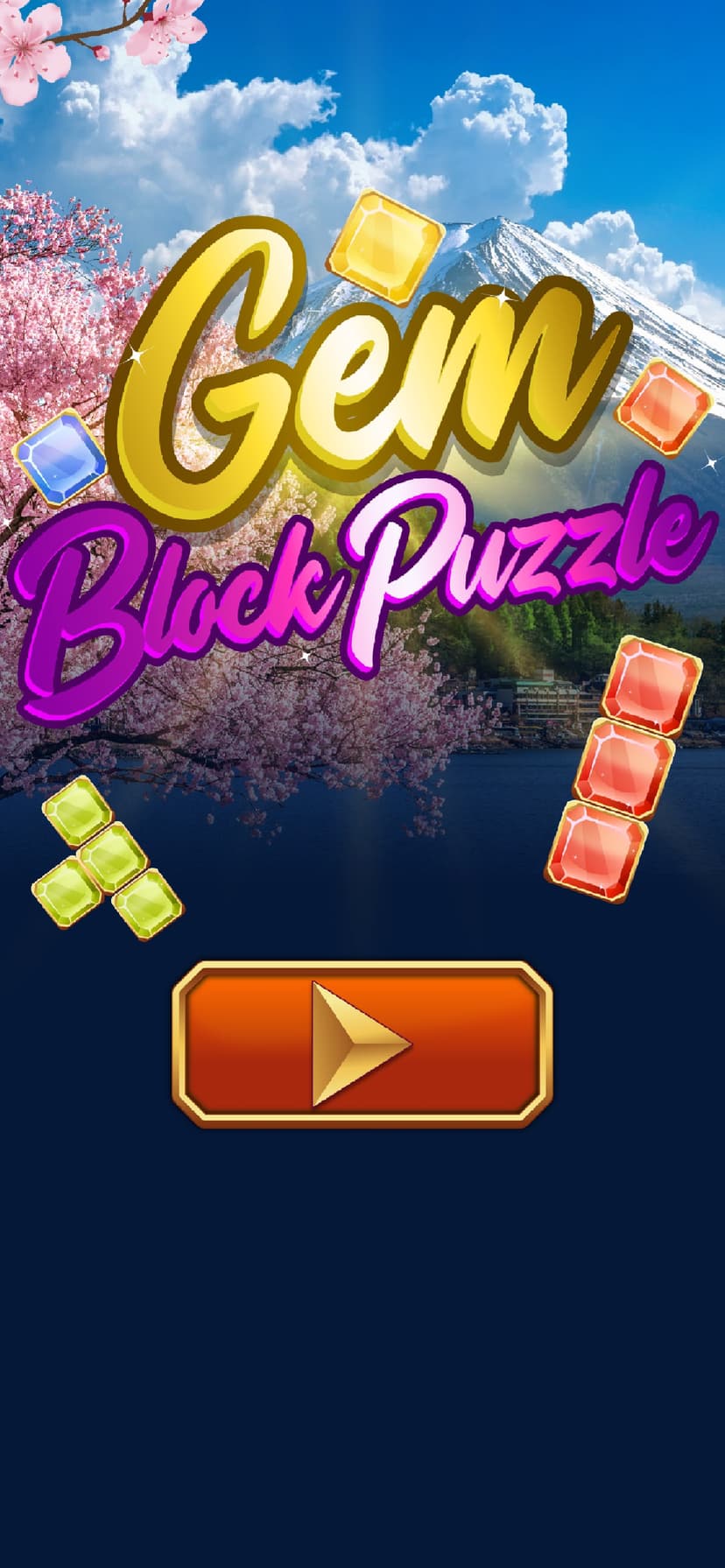 Gem Block Puzzle Game screenshot 1 - screenshot