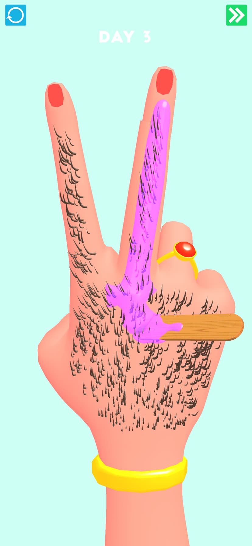 Perfect Wax 3D: ASMR Makeover screenshot 3 - screenshot