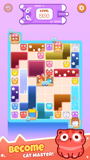 Meow Drop: Color Puzzle screenshot 5 - screenshot