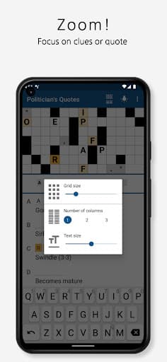 Acrostic Crossword Puzzles screenshot 6 - screenshot