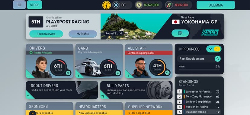 Motorsport Manager Mobile 3 screenshot 9 - screenshot