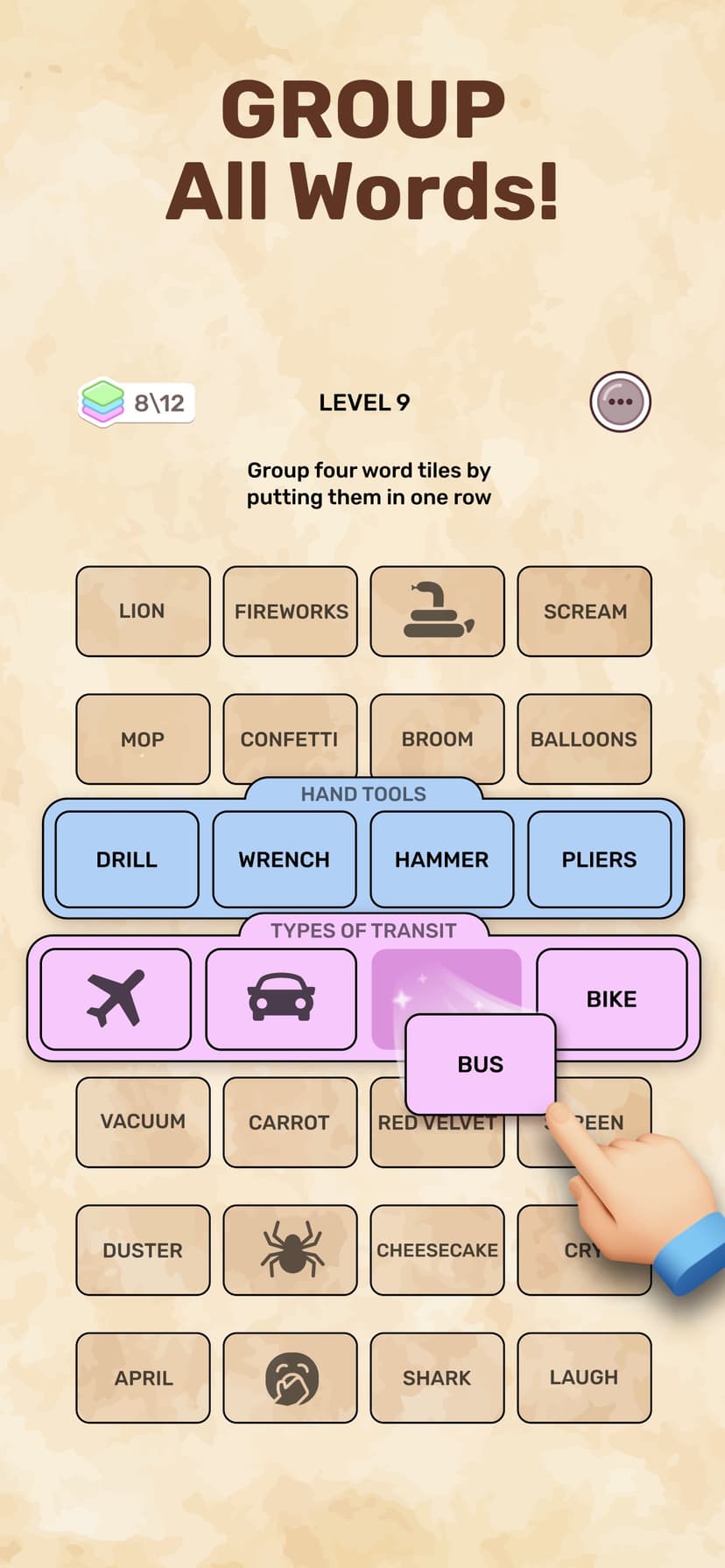 Connect Word Association Game screenshot 1 - screenshot