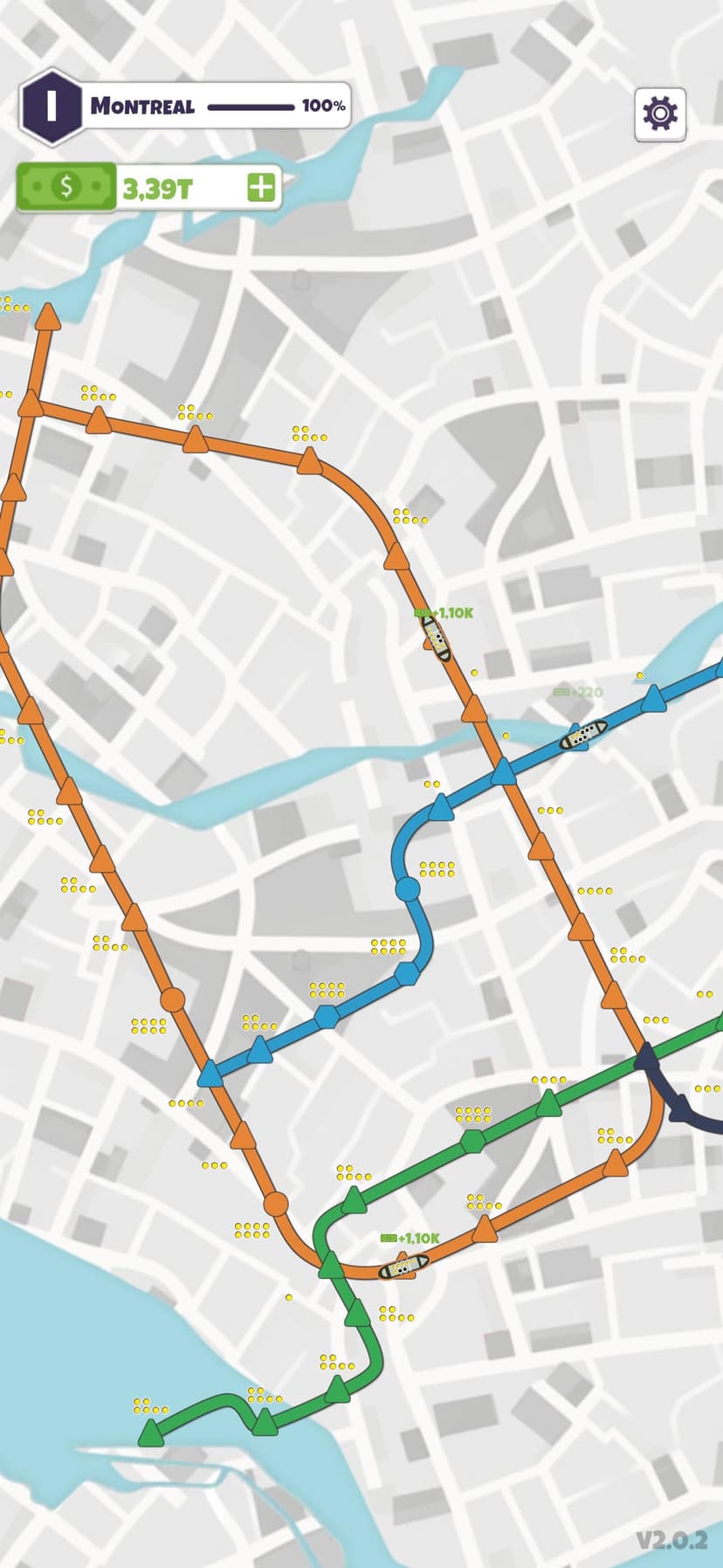Subway Connect: Idle Metro Map screenshot 5 - screenshot