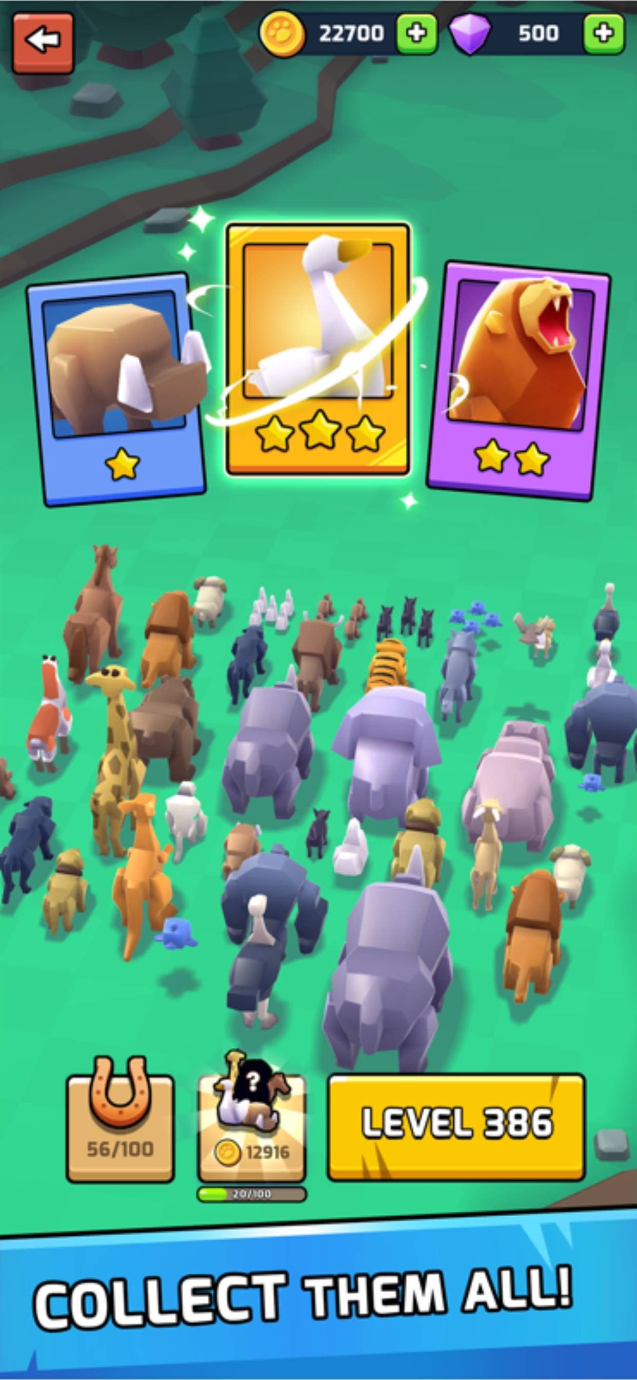 Animal Warfare: Idle Battler screenshot 1 - screenshot