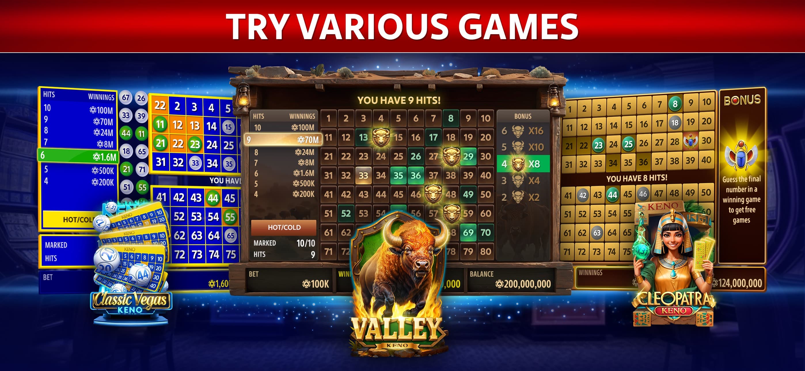 Vegas Keno by Pokerist screenshot 2 - screenshot