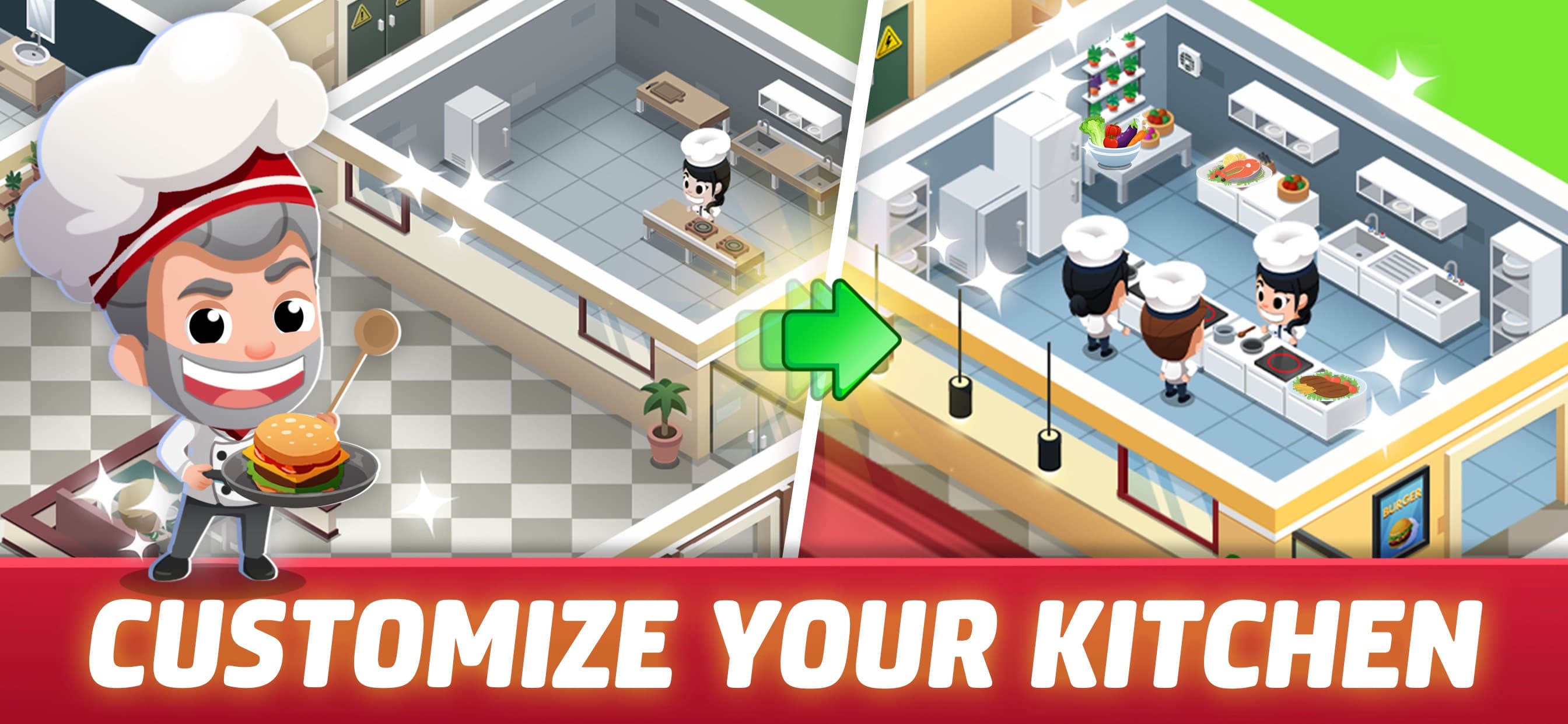 Idle Restaurant Tycoon: Empire screenshot 1 - screenshot