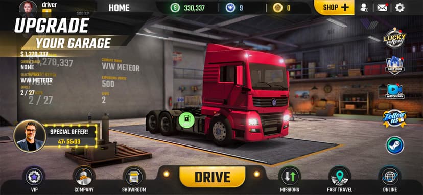 Truck Simulator: World screenshot 1 - screenshot