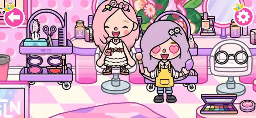 Princess Town Makeup Spa Games screenshot 3 - screenshot