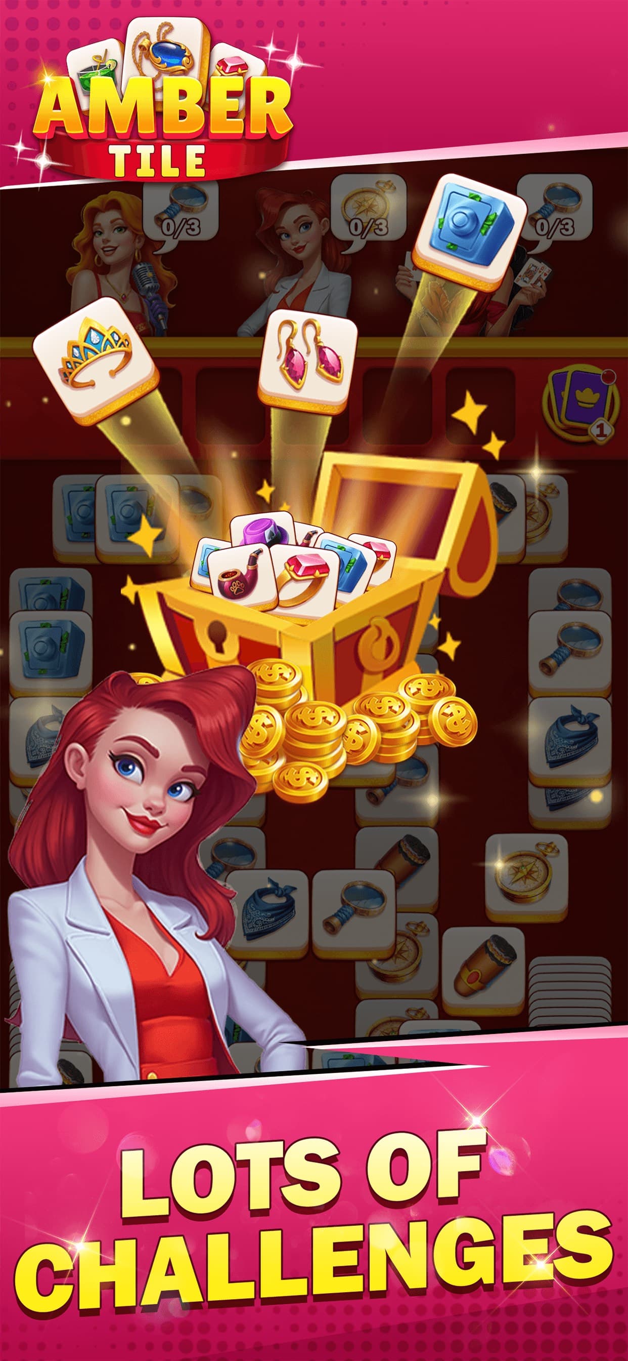 Amber Tile: Match Mania screenshot 1 - screenshot