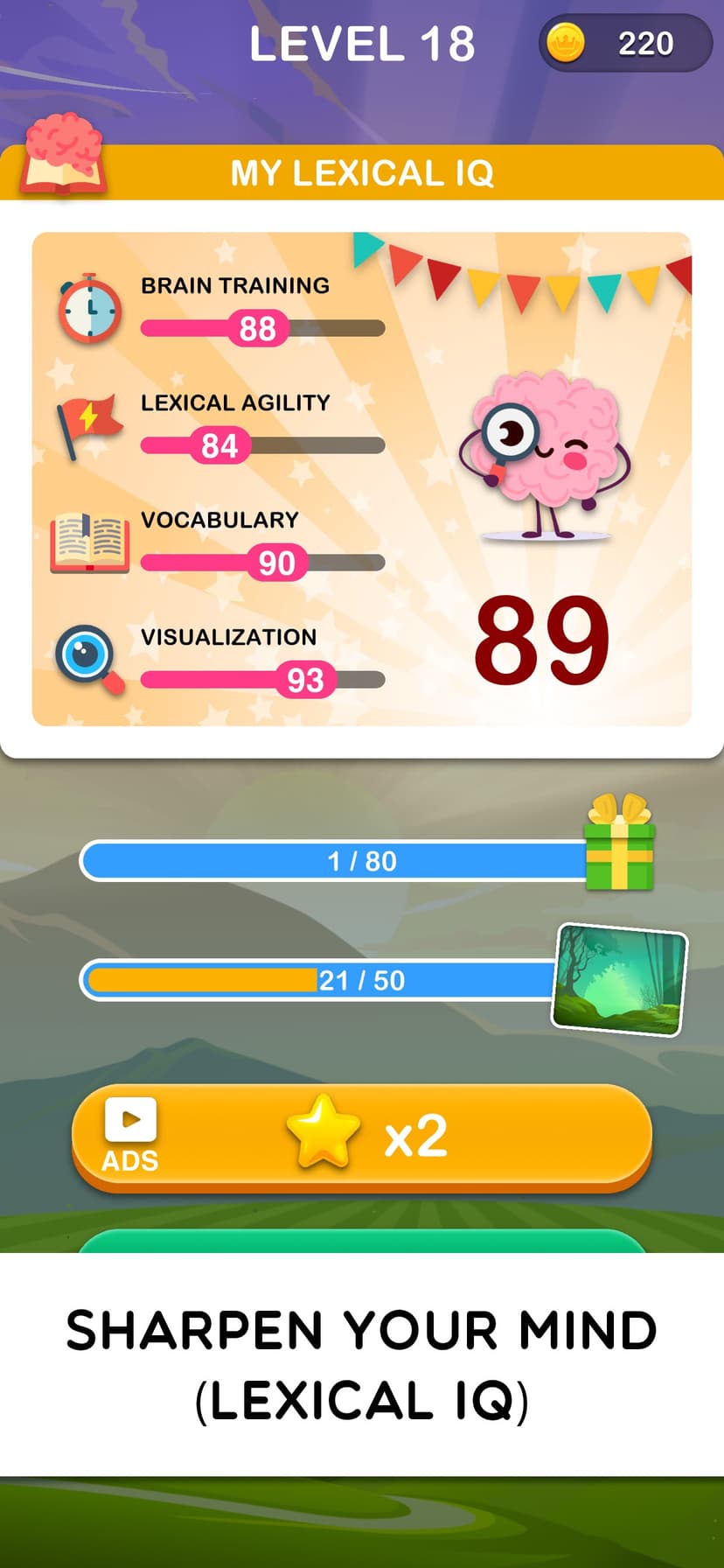 Harvest of Words - Word Stack screenshot 2 - screenshot