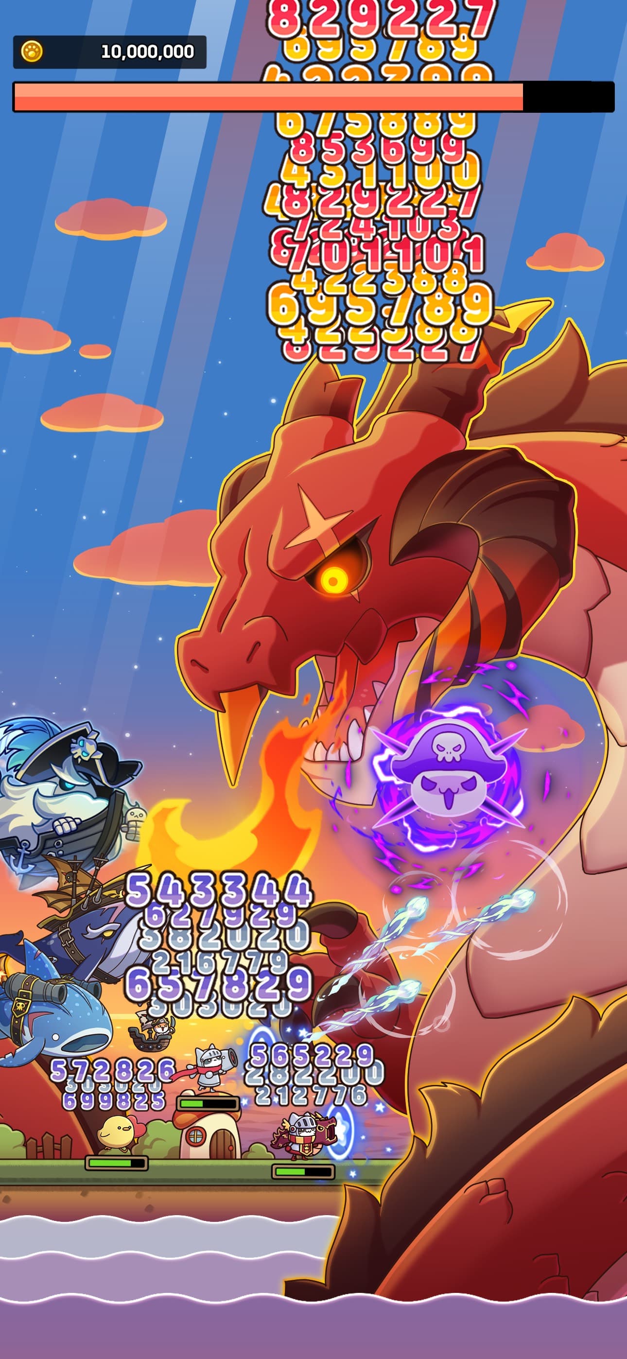 Cat Hero : Idle RPG screenshot 1 - screenshot