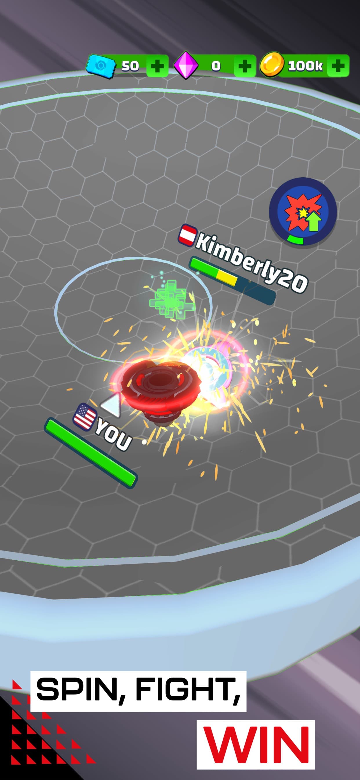 Spinner Fighter Arena screenshot 2 - screenshot
