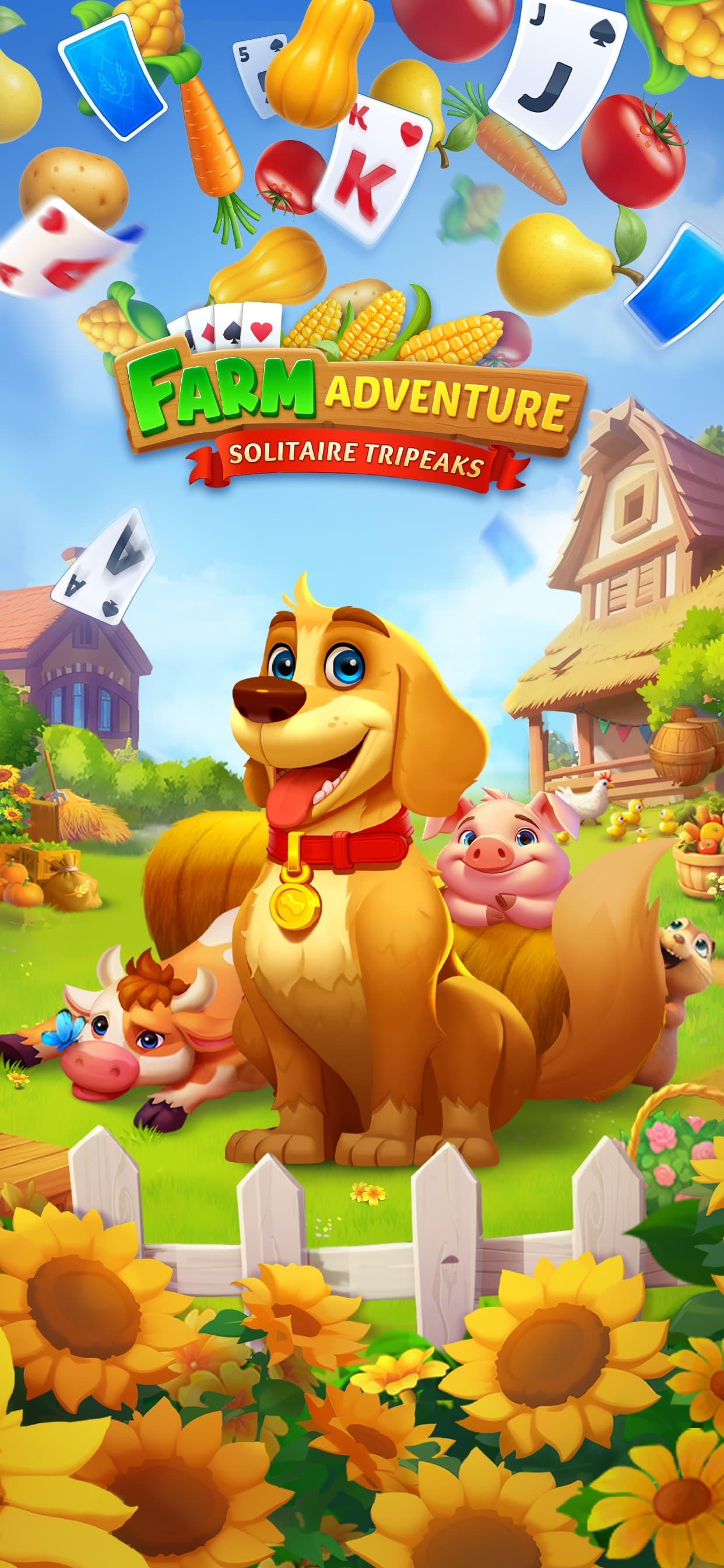 Solitaire Farm Adventure screenshot 1 - screenshot