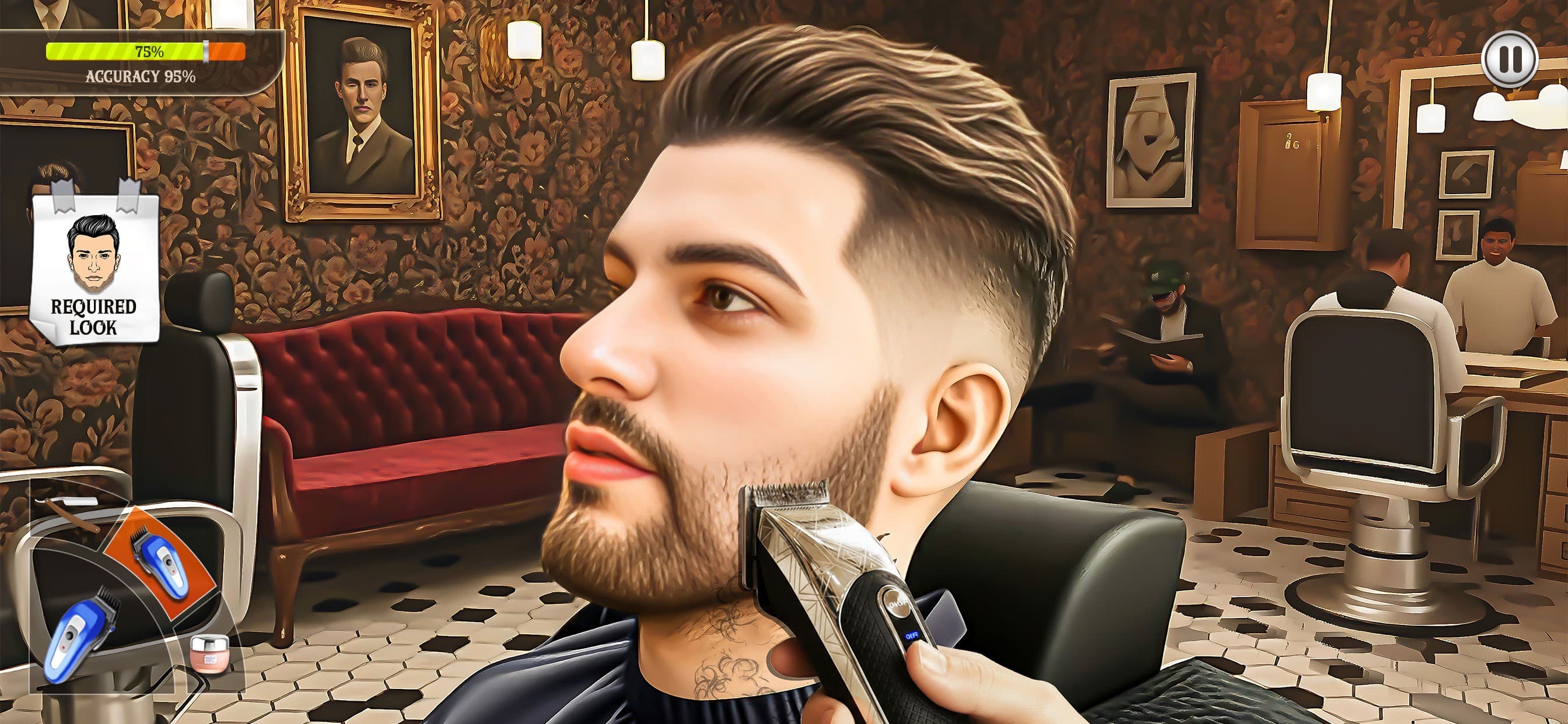 Barber Shop Hair Cut Salon 3D screenshot 1 - screenshot