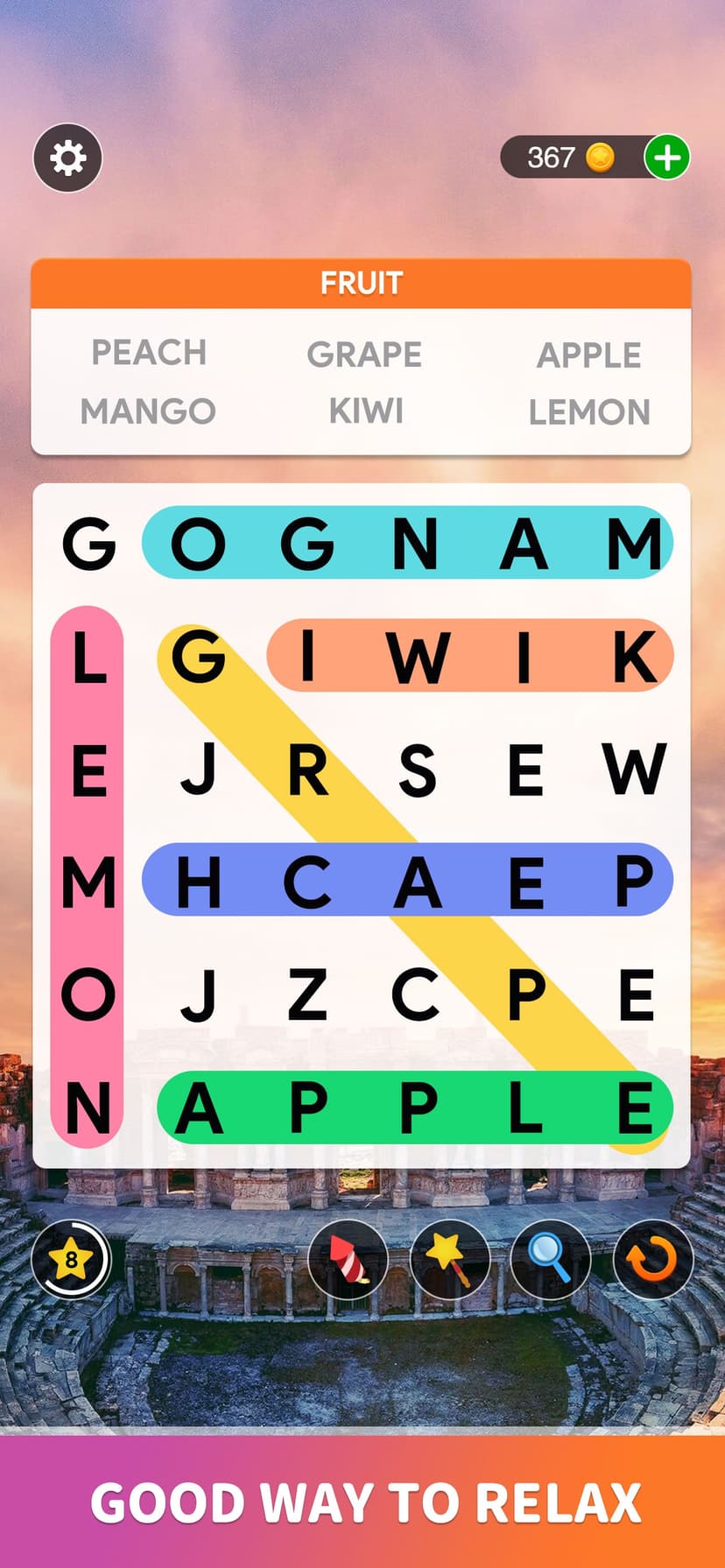 Word Search Journey: Word Game screenshot 2 - screenshot