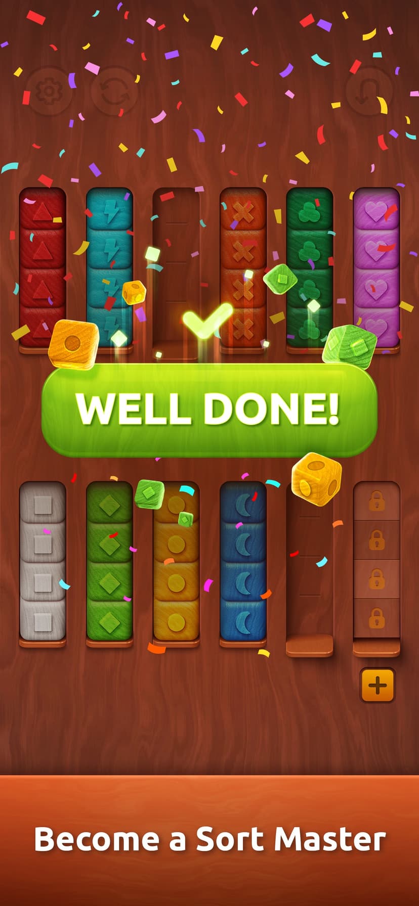 Colorwood Sort Puzzle Game screenshot 6 - screenshot