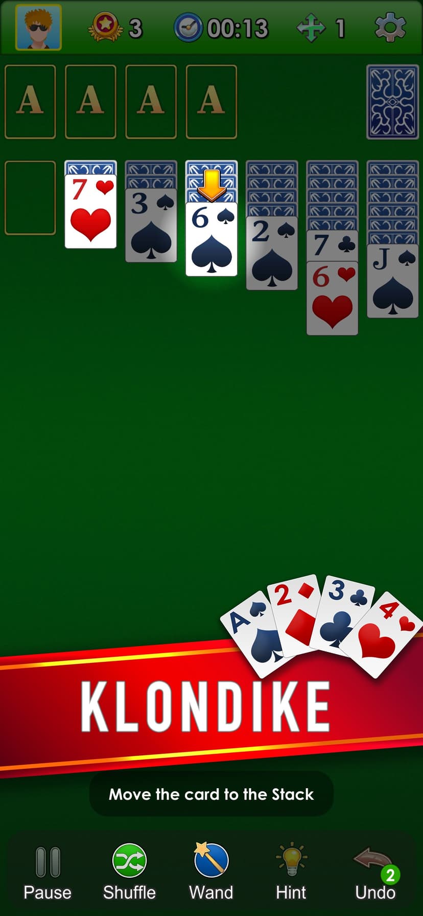 Solitaire ± screenshot 2 - screenshot