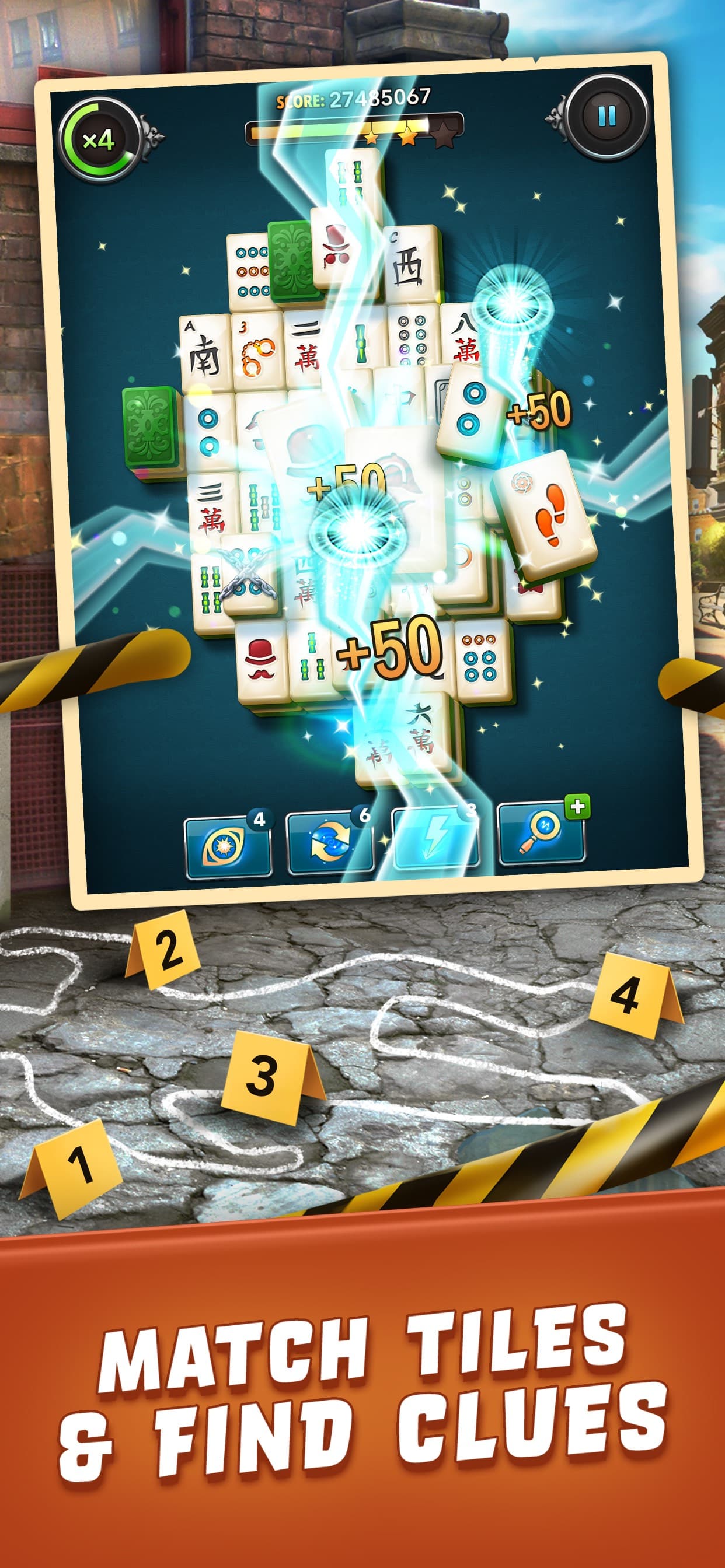 Mahjong Crimes screenshot 3 - screenshot