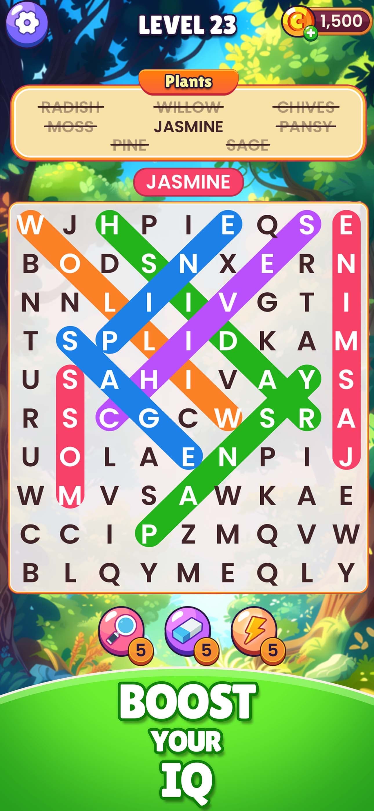 WordSearch Find Infinite Words screenshot 5 - screenshot