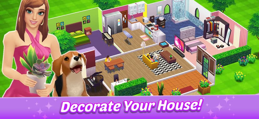 Home Street: Virtual House Sim screenshot 1 - screenshot