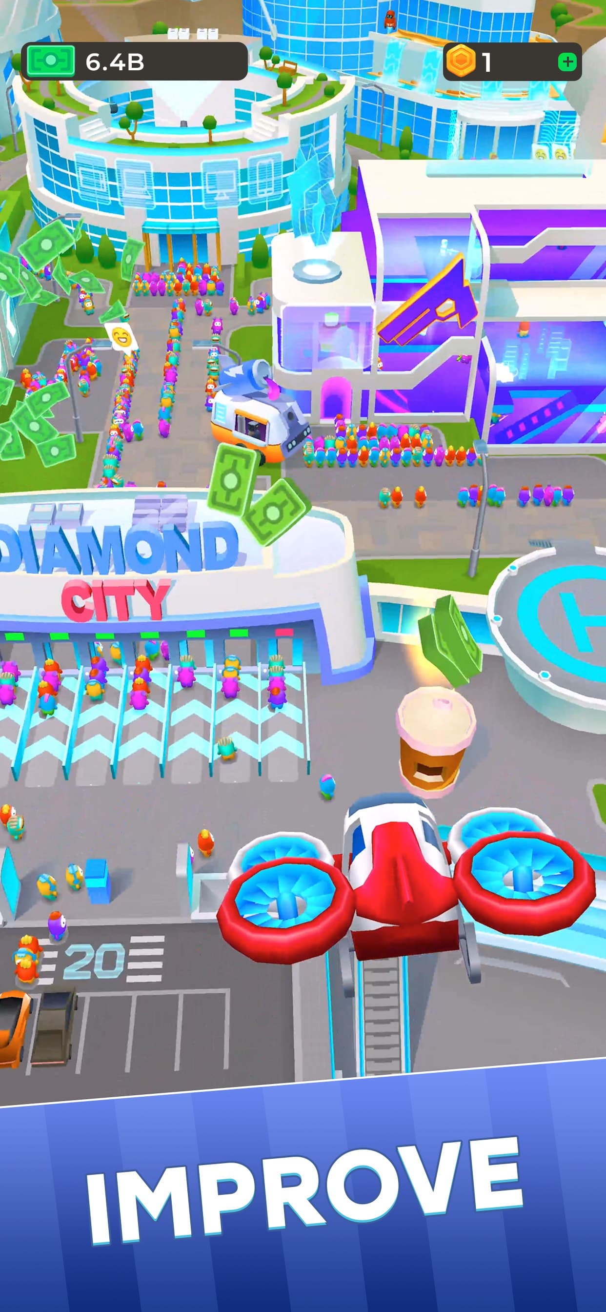 Diamond City: Idle Tycoon screenshot 6 - screenshot