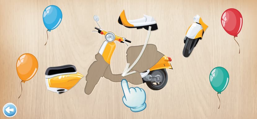 Car games and puzzles for kids screenshot 2 - screenshot