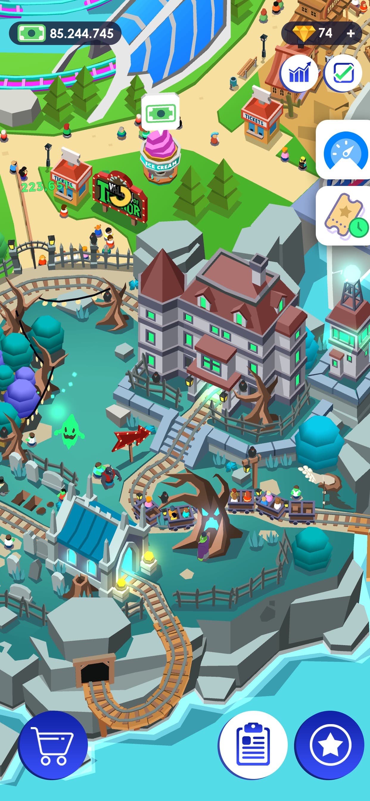 Idle Theme Park - Tycoon Game screenshot 3 - screenshot