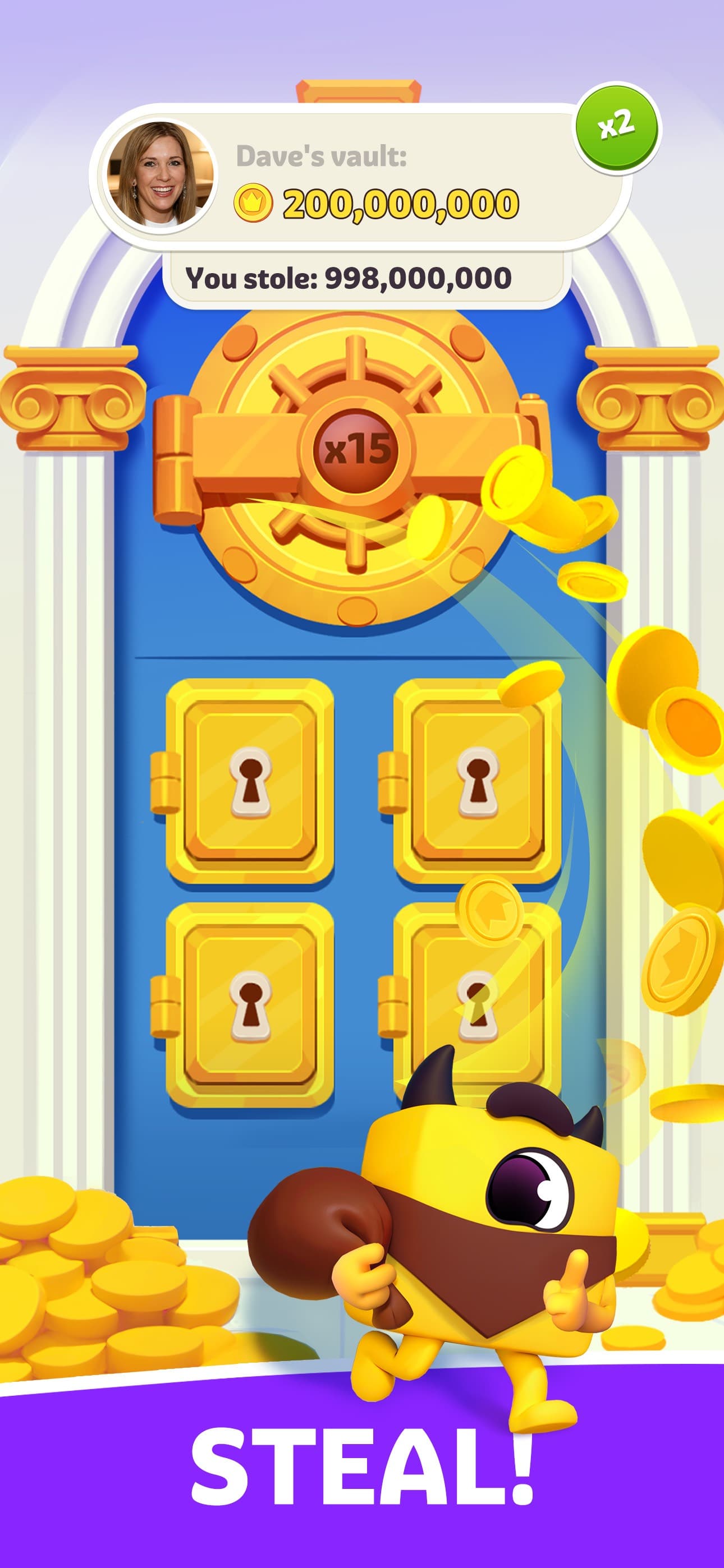 Crazy Cube: Coin Raids screenshot 4 - screenshot