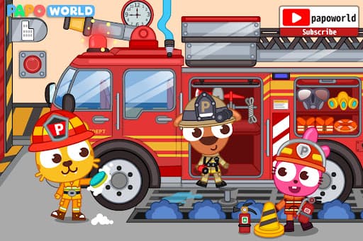 Papo Town Fire Department screenshot 4 - screenshot