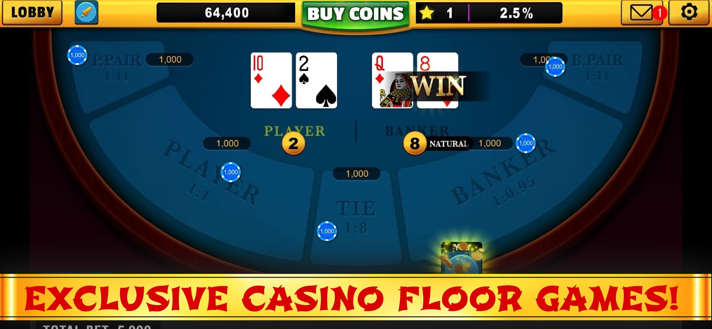 Good Fortune Slots Casino Game screenshot 2 - screenshot