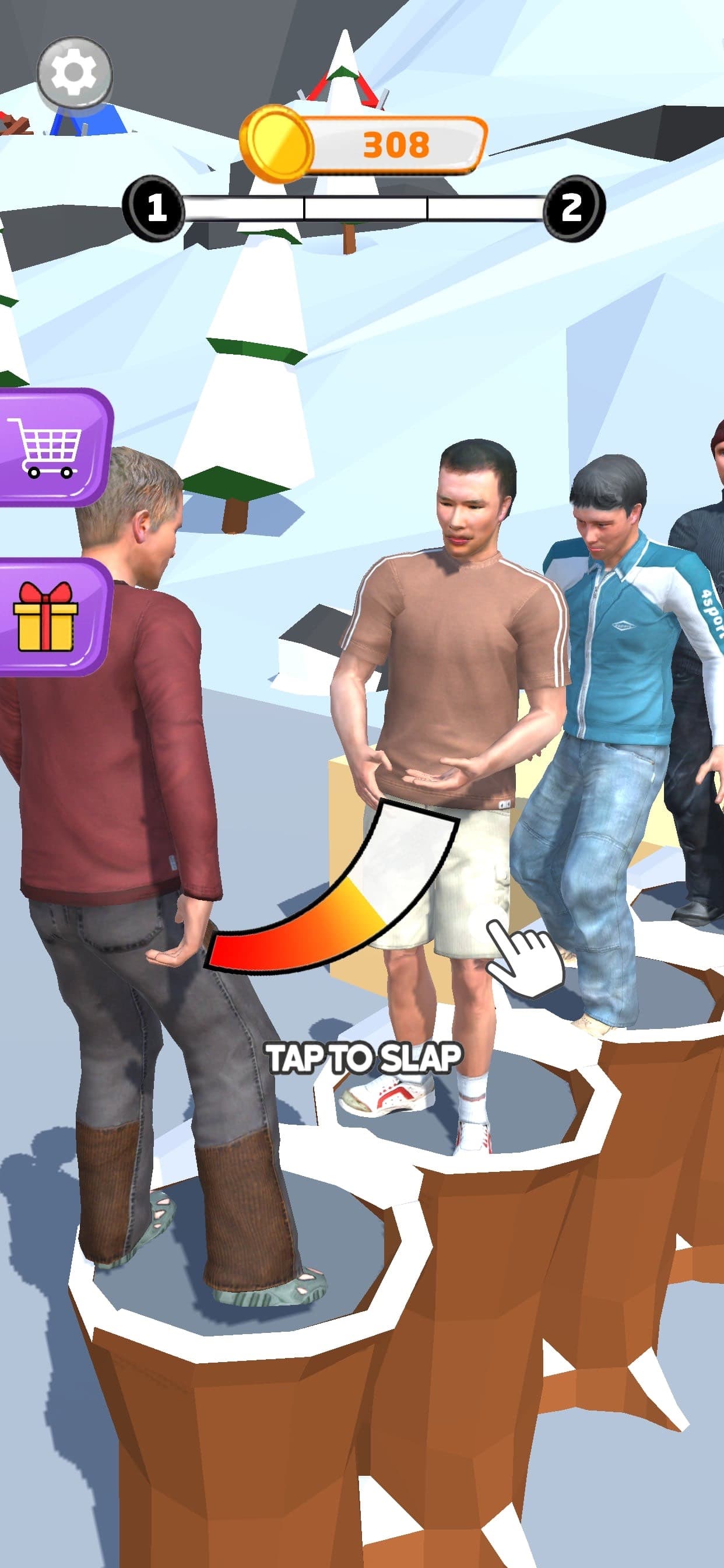 Slap Masters - Perfect Hit! screenshot 1 - screenshot
